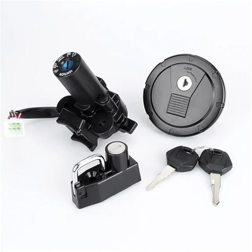 Juego de llaves para tapa de tanque y encendido para Kawasaki KLX250 2001-2014