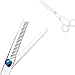 Professional Home Hair Cutting Kit Home Haircutting Scissors Barber Salon Home Thinning Shears Kit with Comb and Case for Men Women