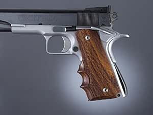 Amazon.com : Hogue Inc Hunting Grip 1911 Govt Model Cocobolo | Finger ...