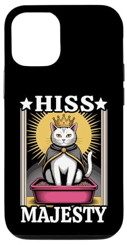 Cat Hiss Majesty L {bNX l L X}zP[X iPhone 12/12 Pro p