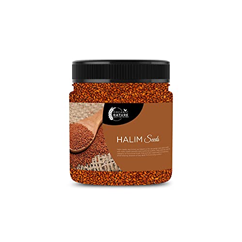 Organic Nature Halim Seeds 400 gms | Garden Cress Asaliya | Aliv Pure & Natural |Haleem Seeds | Halim Seeds for Eating [Jar Pack] (B0992J9N6S) Amazon Price History, Amazon Price Tracker