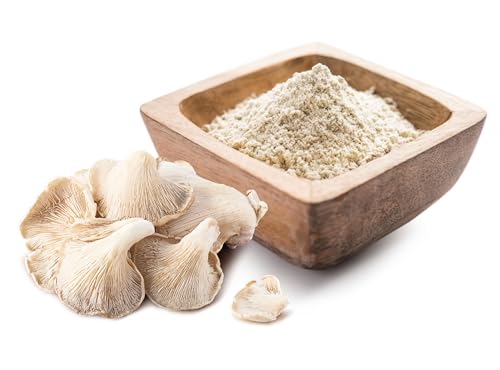 Image of Rootaganics Organic Oyster Mushroom Powder 100g | 100% Pure, No Additives | Rich in Beta-Glucans & Natural Umami | Plant Protein & Fiber | For Soups, Gravies, Smoothies, Tea | Vegan & Lab-Tested
