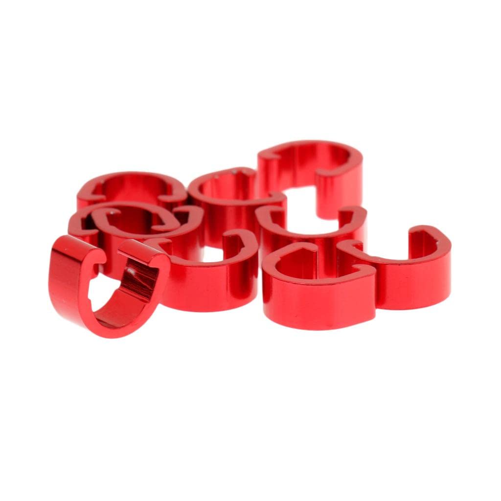C-Clips Pour Câbles De Vélo Moxeupon – ABS, 5 Ou 10 Pièces, Pour Frein Et Dérailleur – VTT, Route, Pliable