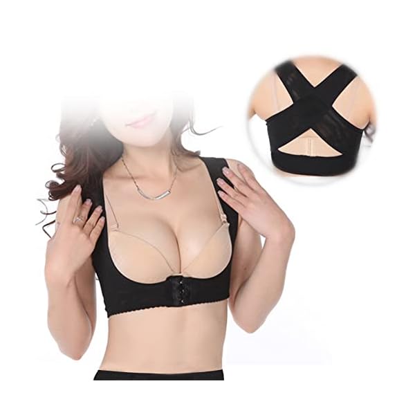 Hunchback Correction Belt,Back Posture Corrector,Back Brace Support for Women, Adult Women Breathable Elastic Back…