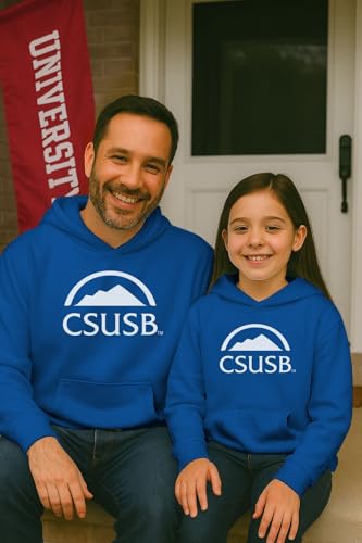 NCAA Officially Licensed Apparel Cal State San Bernardino Coyotes CSUSB Logo Youth Hoodie Cal06HK Blue Small4