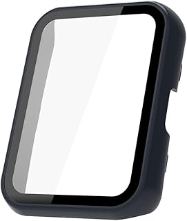 [2-Pack] Senter Case Built in Tempered Glass Screentector for Huawei Watch fit 2 Smartwatch,Hard PC Case Ultra-Thin Bumper Overalltective Cover for Huawei Watch fit 2