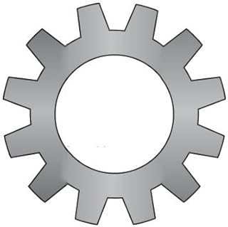 5/16 External Tooth Lock Washers/Steel/Black Zinc/Outer Diameter: .588