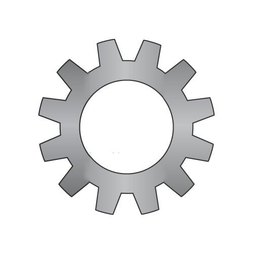 #6 External Tooth Lock Washers/Steel/Black Zinc/Outer Diameter: .305" - .320" / Thickness Range : .016" - .022" (Carton: 10,000 pcs)