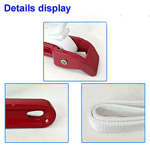 Pipe Strap Wrench,12-inch Capacity Adjustable Strap Wrench