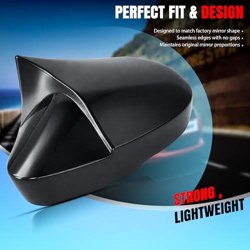 OTOROYS Batman Style Side Mirror Cover for Tata Punch Pack of 1 - Image 4