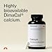 Momentous Calcium with DimaCal Supplement - 250 mg Capsules for Foundational & Bone Health Support - NSF Certified for Sport - Gluten-Free - 60 Servings