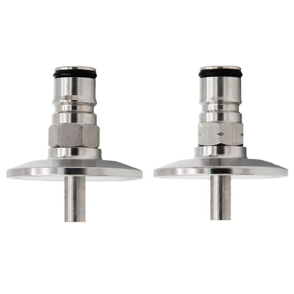 1,5-Zoll-Tri-Clamp an Kugelsperrpfosten – Keg-Anschluss aus Edelstahl 304 for Heimbrauen(Gas and Liquid)