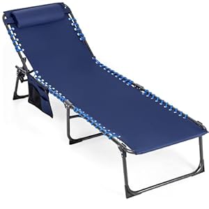 Aplush BLUE-6601 Leżak Wędkarski Składany