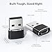 Basesailor USB to USB C Adapter 3 Pack,Type C Female to USB A Male Cable Converter for MacBook Pro,iMac,PC,Laptop,Computer,Samsung Galaxy Note 20 S20 S21 S22 S23,Google Pixel 5 4 4A 3 3A 2 XL,OTG