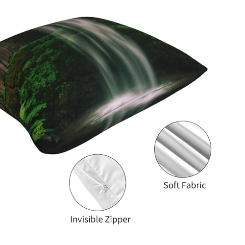 Housses de coussin de qualité supérieure au design géométrique cascade pour canapé chic