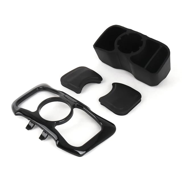 Otilli Boîte de rangement chromée pour Honda Goldwing GL1800 GL 1800 F6B 2012-2017 Compartiment de rangement avant Cubby Accessoires moto (Noir)