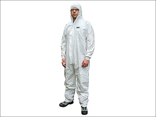 Image of Chemical Splash Resistant Disposable Coverall White Type 5/6 XL