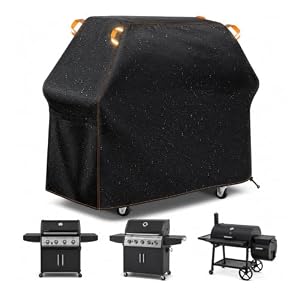 Grill Cover for Weber Spirit EP-335 2022-2026, Waterproof Rip-Proof Outdoor Heavy Duty Barbecue Cover Oxford cloth, With reflective strips