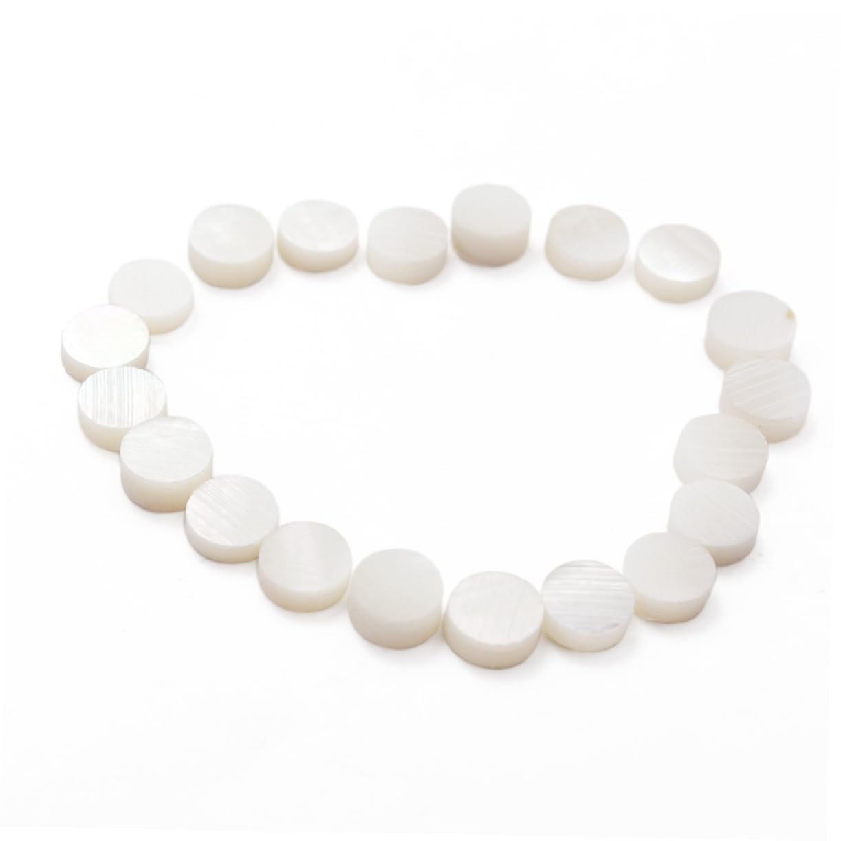 Toddmomy 10 Pack Fretboard Dots Inlays Markers White Seashell Guitar Dot Inlays for Guitar Ukulele Bass Mandolin Banjo Fingerboards Durable Lightweight Decorations