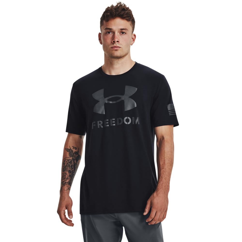 Under Armour Mens New Freedom Logo T-Shirt