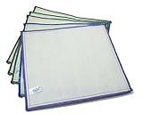 DOC Wood Fiber Cleaning Cloths, 3 Color Pack, 5-piece Set by Doc