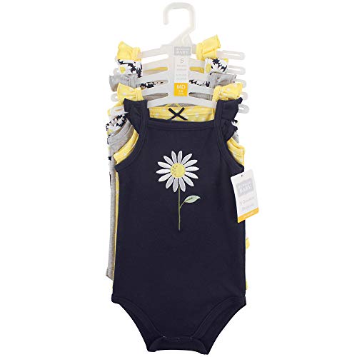 Hudson Baby Unisex Baby Cotton Sleeveless Bodysuits, Daisy, 18-24 Months by Hudson Baby - Image 2