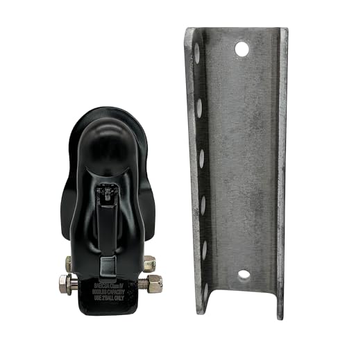 image for A.A Trailer Coupler with 5-Position Adjustable Channel Bracket - 2