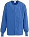Medline 8832JRLL ComfortEase Crew Neck Warm up Scrub Jackets, Unisex, Large, Royal