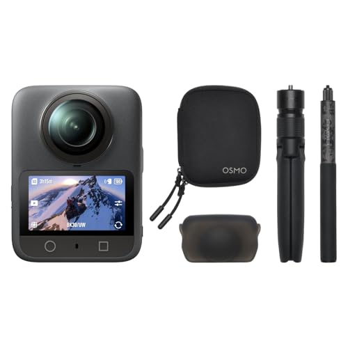 Prestazioni 8K di livello superiore - Mantieni l'azione con la tua fotocamera 360 che supporta video in 8K/30fps fino a 100 minuti [4] senza interruzioni. Durante ogni avventura o evento, la tua action cam non perde mai un colpo.