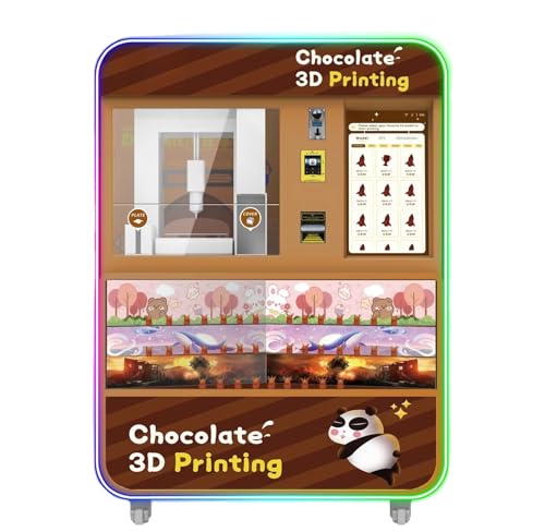 Chocolate 3D Printing Vending Machine for Custom Designs