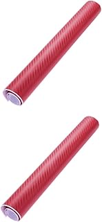 ibasenice Filme Envoltório De Carro 2 Peças Fibra De Carbono Vinil Decoração De Carro Decalques De Fibra De Carbono Decalques Automotivos Faça Você Mesmo Filme De Fibra De Carbono