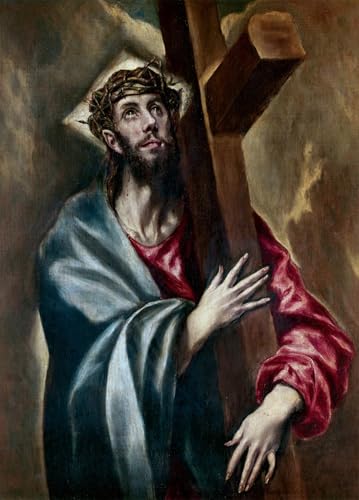 Tableau Le Christ portant El Greco : une superbe impression d'art à offrir