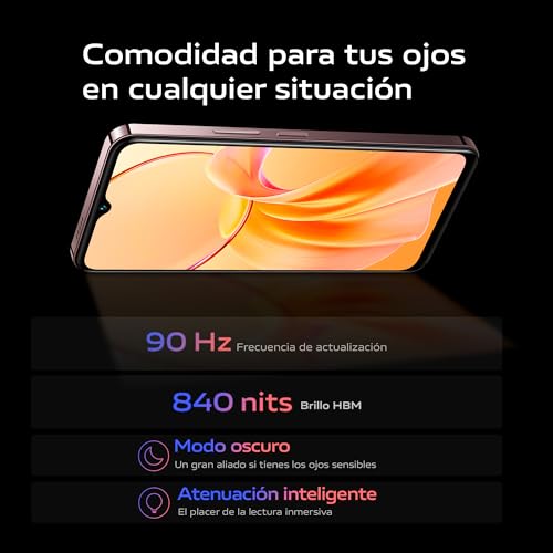 vivo Y28s Smartphone 5G, 4GB RAM+128GB ROM, Triple 50MP Cámara,5000mAh Batería,6.56''Pantalla de Alto Brillo HD+, IP54 Resistencia al polvo y agua, Diseño curvado 2.5D,Teléfono Móvil Android14, Marrón - Imagen 5