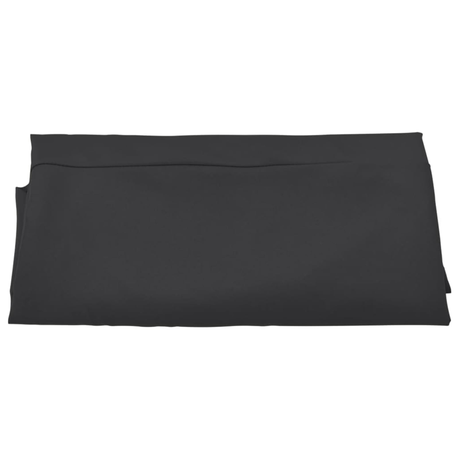 Tissu de Remplacement pour Parasol déporté Noir 350 cm,Housse de Rechange pour Parasol,Imperméable,Anti-UV, Tissu de Remplacement pour Parasol