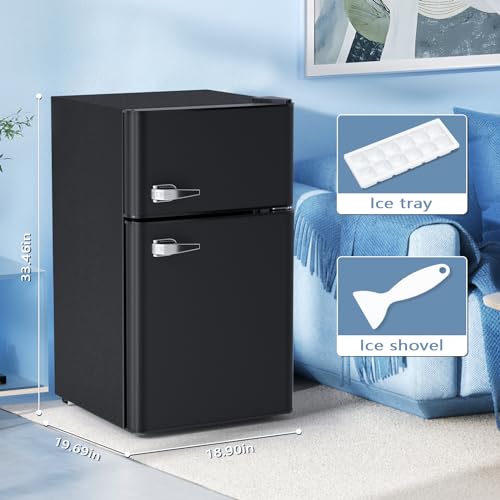 Antarctic Star F5890C Compact Mini Refrigerator Separate Freezer thumb #4