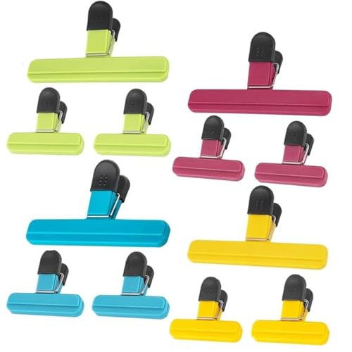 Catálogo para Comprar On-line Bolsas para pinzas , listamos los 10 mejores. 48 Lovgrin Clips para Bolsas de Alimentos, 12 Piezas Clips para Bolsas de Chips Grandes, Pinzas Para Comida, Clip para Bolsa de Alimentos Frescos, Agarre HerméTico de PláStico, para...