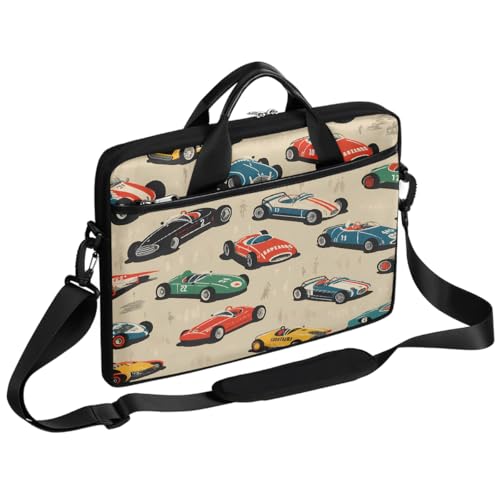 Sac ordinateur portable 15 pouces avec bandoulière vintage