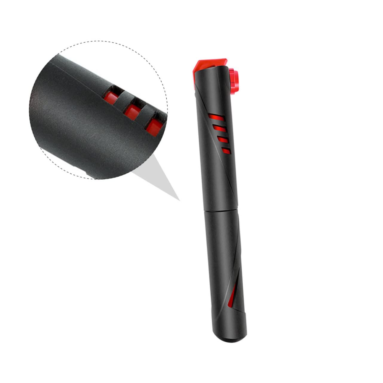 Totority Tire Floor Pump for Bike Portable Hand Pump Air Gauge and Universal Nozzle