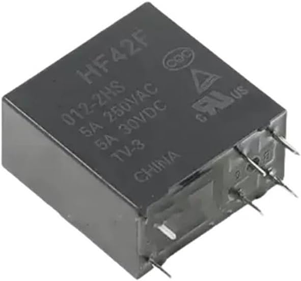 20PCS HF42F-012-2HST RELAY 5A 6PIN LLBOGRGGN