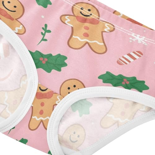 Cute Baking Design Girls' Underwear Breathable Material Organic Underwear for Girls in Sizes 2T,3T, 4T, 5T, 6Y and 8Y4