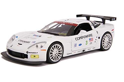 Jada Bigtime Muscle 1:24 Chevy Corvette C6R Blanco