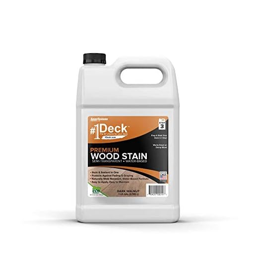 Premium Semi-Transparent Wood Stain & Sealer