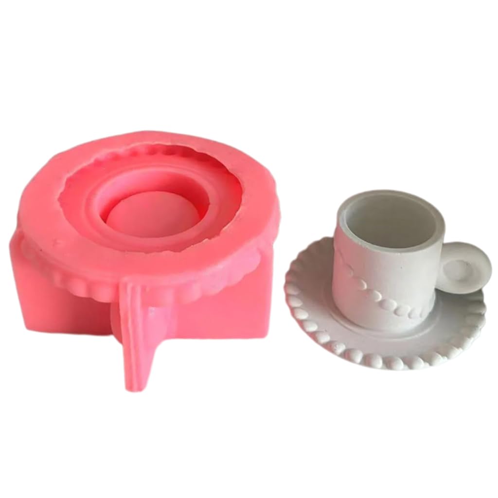 Moule en silicone grenouille pour bougie et assiette en résine flexible de 12cm