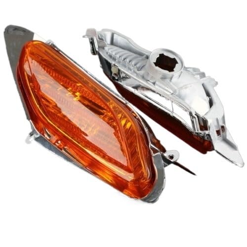 XCDEOPIT Motorcycle Accessories Front Turn Indicator Signal Light Compatible With H ST1300 2002-2012 2008 2010 2011(Orange)