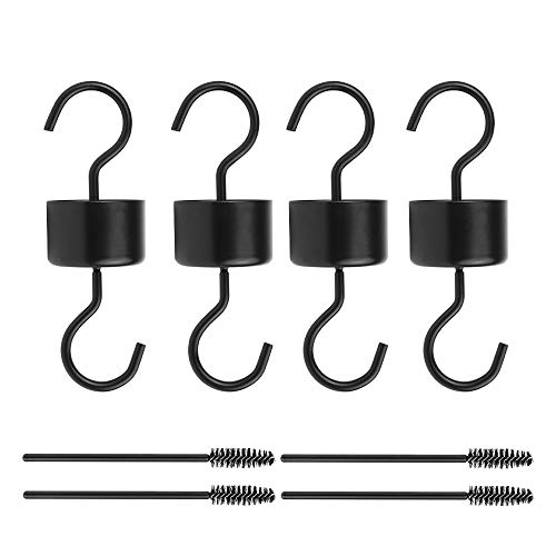 Picowe 4 Packs Hummingbird Feeder Accessory Hooks, Moat Hooks for Hummingbird Oriole Nectar