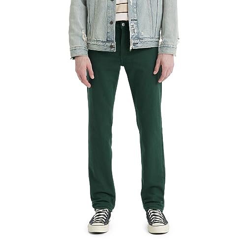 Image of Levi's Men's 511 Slim Fit Stretch Jeans, (New) Darkest Spruce, 42W x 32L