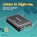Pioneer GM-DX975 5-Channel Car Amplifier – 2000W Max, Efficient Class D, Bass Boost Control, Remote Bass Knob Included, Hi-Res Certified, Gold terminals, Full System amp with bass Control