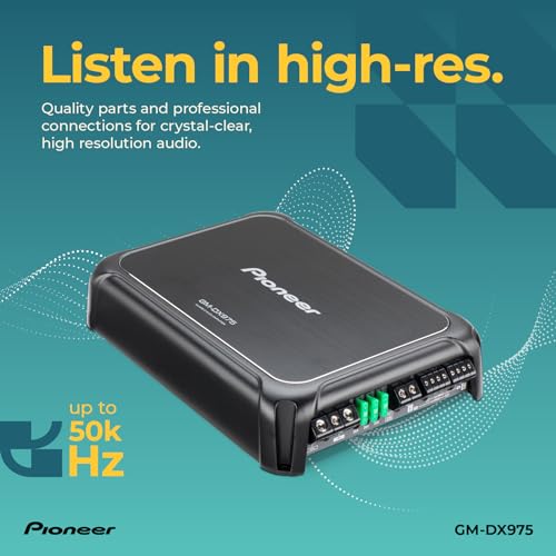 Audio Para Autos, Wireless amplificador pioneer 1000 watts Marca Pioneer (3)
