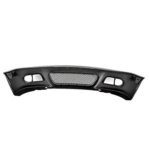 Conversion pare-chocs avant E46 M3 avec cache antibrouillard crystal au design transparent épuré
