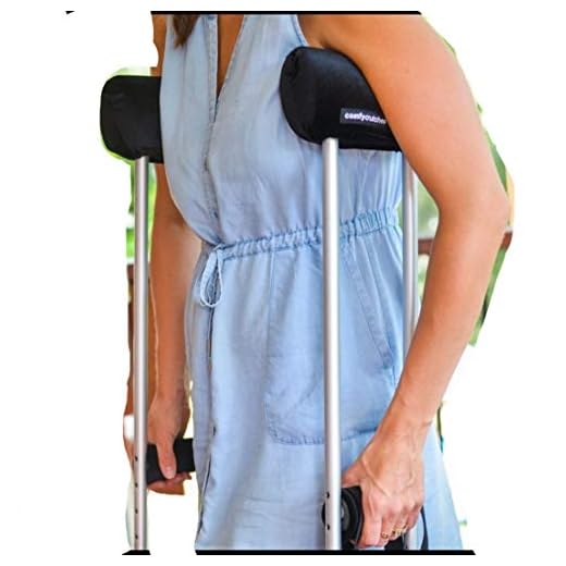 Comfy Crutches Premium Crutch Pads for Crutches-#1 Crutch Pad in Australia.Ultra Padded Cushions for Crutches Making Crutches Comfortabl,Fits Kids and Adult Crutches, Contains Padded Handgrips